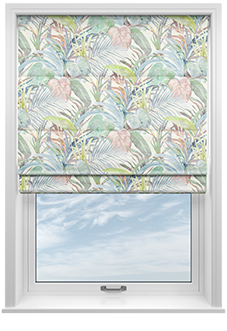 Los Angeles Velvet, Summer Breeze - Roman Blind